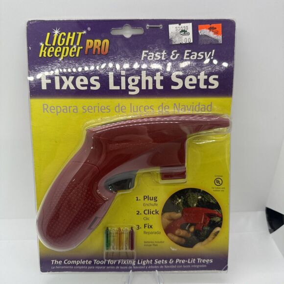 Light Keeper Pro Repair Tool, Fixes Light Sets & Pre-Lit Trees, Ulta-Lit NIP - Picture 1 of 7